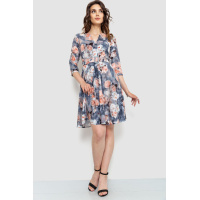 Платье софт, цвет серо-розовый, 230R032-2