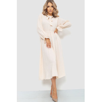 Платье нарядное, цвет кремовый, 204R601