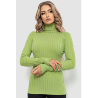 Гольф женский однотонный, цвет фисташковый, 204R043