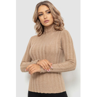 Гольф женский однотонный, цвет бежевый, 204R056