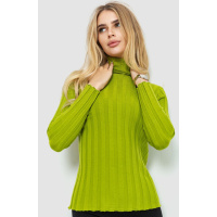 Гольф женский однотонный, цвет салатовый, 204R056