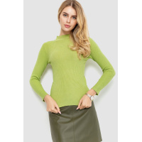 Водолазка женская однотонная, цвет оливковый, 204R019