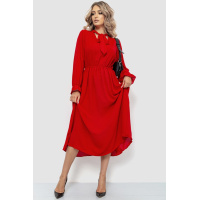 Платье нарядное, цвет красный, 204R601