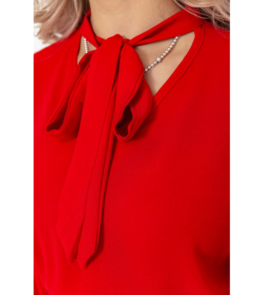 Нарядне плаття, колір червоний, 204R601
