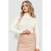 Гольф женский базовый однотонный, цвет кремовый, 221R042