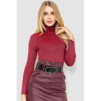 Гольф женский трикотажный, цвет красный, 204R057