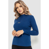 Гольф женский трикотажный, цвет синий, 204R008