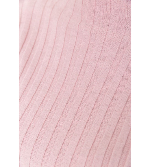 Гольф женский в рубчик, цвет светло-розовый, 221R8868-1