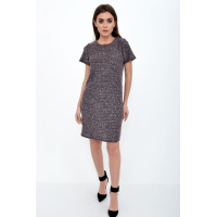 Платье женское, цвет розово-коричневый, 115R353