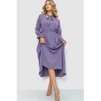 Платье нарядное, цвет темно-сиреневый, 204R601