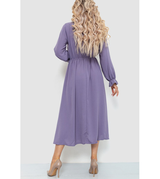 Нарядне плаття, колір темно-бузковий, 204R601