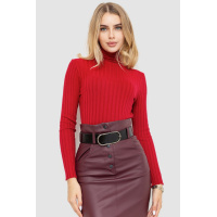 Гольф женский однотонный, цвет бордовый, 204R043