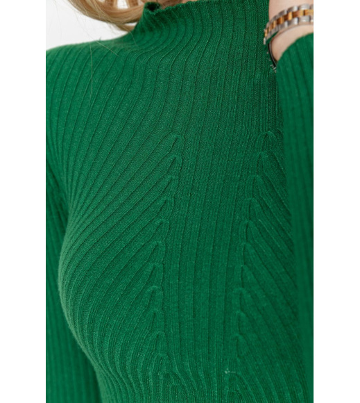 Гольф женский однотонный, цвет зеленый, 204R016