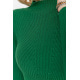 Гольф жіночий однотонний, колір зелений, 204R016
