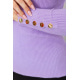 Гольф жіночий в рубчик, колір бузковий, 204R036