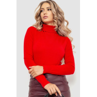 Гольф женский базовый однотонный, цвет красный, 221R042