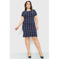 Платье повседневное, цвет темно-синий, 231R6320