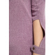 Коротка сукня батал, фіолетового кольору, 102R083