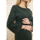 Платье женское миди, с бахромой, цвет Зеленый, 167R1628