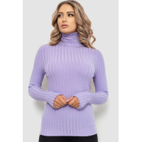 Гольф женский однотонный, цвет сиреневый, 204R043