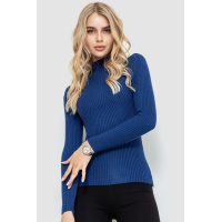 Гольф женский однотонный, цвет синий, 204R016