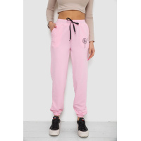 Спортивные штаны женские, цвет розовый, 238R121
