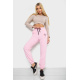 Спортивные штаны женские, цвет розовый, 238R121