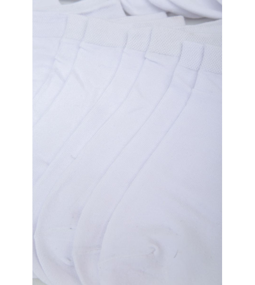 Комплект женских носков 10 пар, цвет белый, 151RHB007