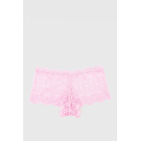 Трусы женские хипстер кружевные, цвет светло-розовый, 131R753