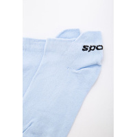 Блакитні жіночі шкарпетки, для спорту, 151R013
