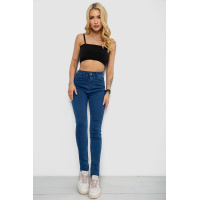 Джинсы женские Skinny, цвет синий, 182R3619