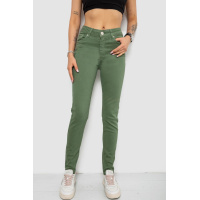 Джинсы женские Slim Fit, цвет зеленый, 182R1489S19