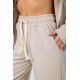 Спортивный костюм женский, цвет светло-бежевый, 241R2001-10