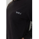 Спортивний костюм жіночий двонитка, колір чорний, 129R1515
