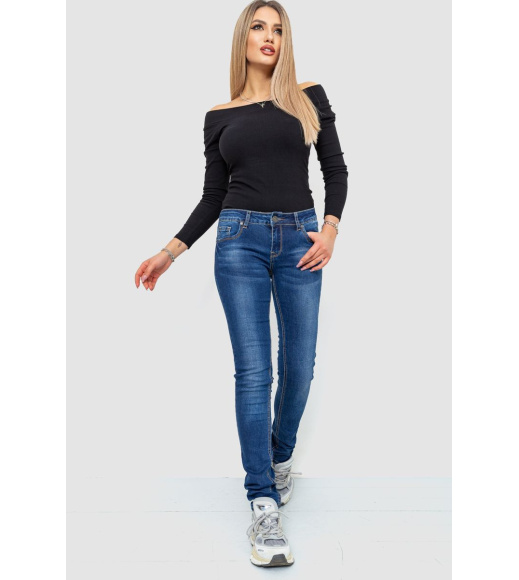 Джинсы женские, цвет синий, 244RA604