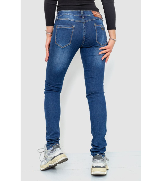 Джинсы женские, цвет синий, 244RA604