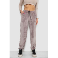 Штаны женские велюровые, цвет мокко, 238R58168