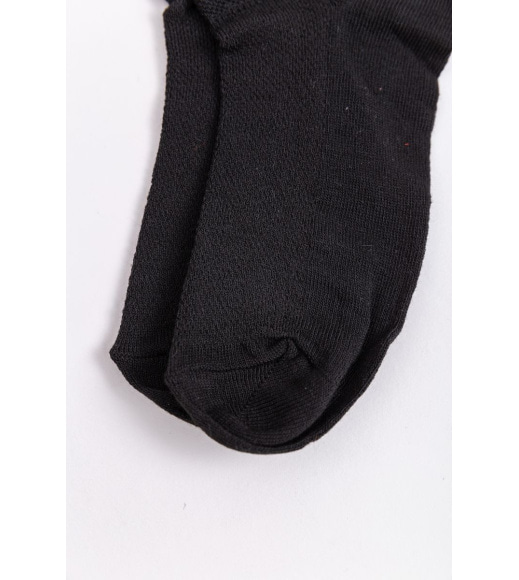 Шкарпетки жіночі короткі, колір чорний, 131R232-1