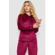 Спортивный костюм женский велюровый, цвет бордовый, 177R022-1