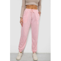 Спортивные штаны женские, цвет розовый, 238RJH019