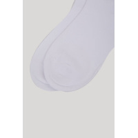 Носки женские однотонные, цвет белый, 151RBY-289