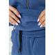 Спортивний костюм жіночий на флісі, колір джинс, 102R401