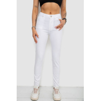 Джинсы женские Slim Fit, цвет белый, 182R1525
