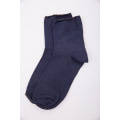Жіночі шкарпетки, середньої довжини, темно-синього кольору, 167R366