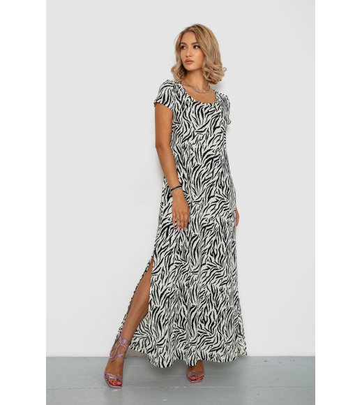 Платье жатка, цвет молочный, 102R5262