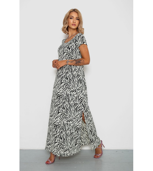 Платье жатка, цвет молочный, 102R5262