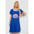 Платье домашнее, цвет синий, 238RD43