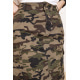 Женская джинсовая юбка, милитари, 164R2074