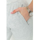 Спортивные штаны женские, цвет светло-серый, 220R019