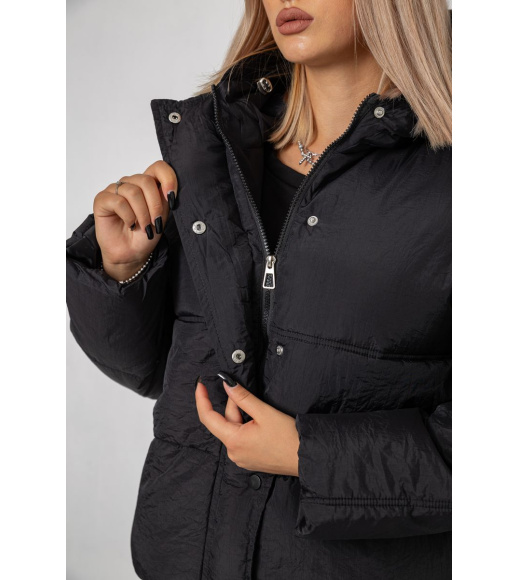 Куртка женская демисезонная, цвет черный, 244R703